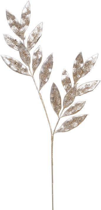 Iced Leaf Spray - 31 Inches