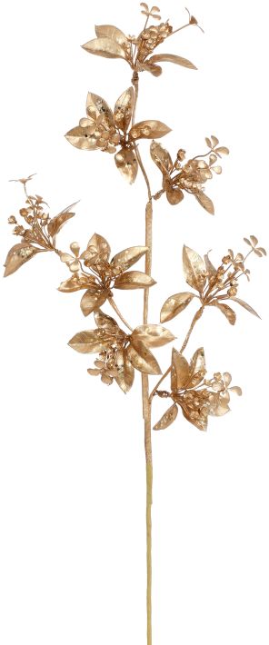 Gold Bay Leaf Pick - 29.5 Inches