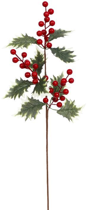 Holly Berry Spray - 25.5 Inches