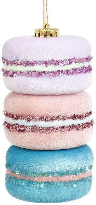 Macaron Ornament, LG - 6 Inches