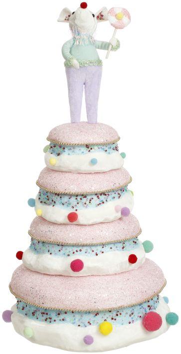 Stacked Cake With Mouse - 20 Inches