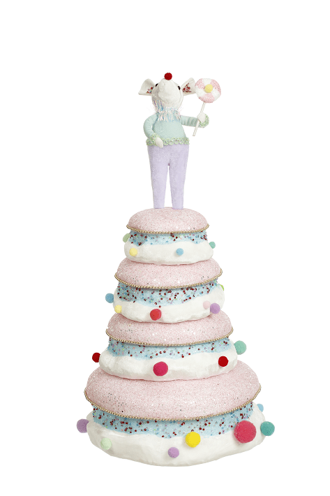 Stacked Cake With Mouse - 20 Inches