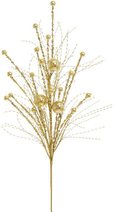 Mix Ball Tinsel Spray -  36 Inches