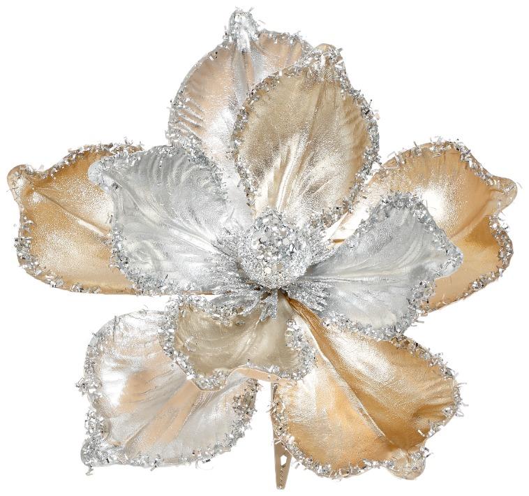 Sparkling Magnolia Bloom, Box of 12 - 7 Inches