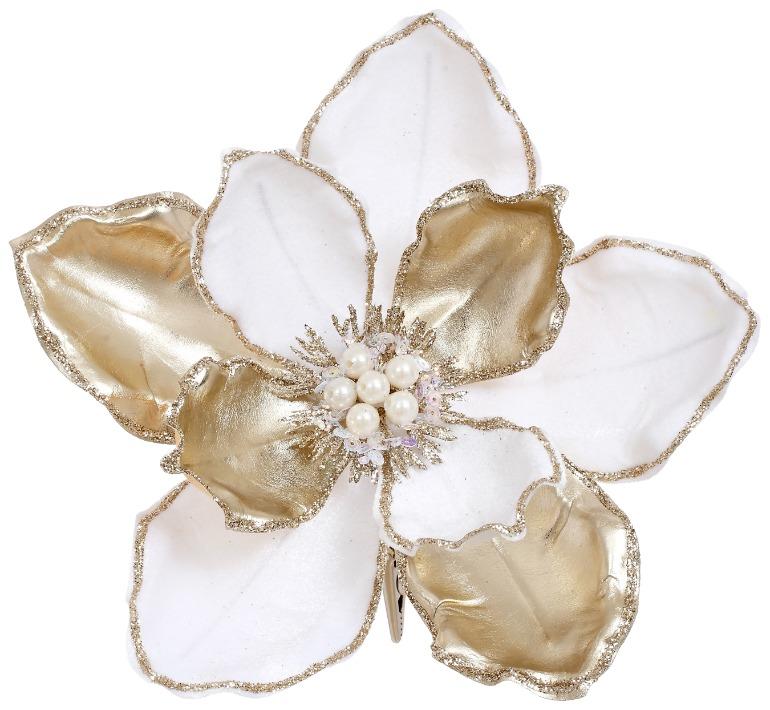 Sparkling Magnolia Bloom, Box of 12 - 7 Inches