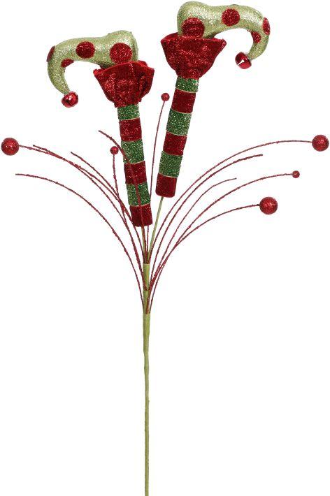 Elf Feet Ornament - 10.5 Inches