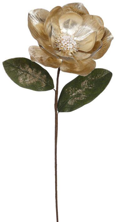 Jeweed Magnolia Stem, Large - 24 Inches