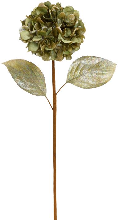 Glitter Hydrangea Stem - 23 Inches