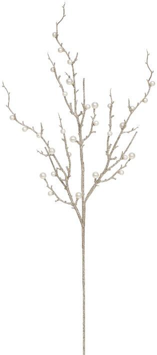 Winter Pearl Branch Spray – 36 Inches