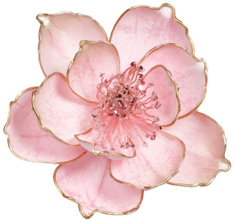 Christmas Magnolia Clip – 4 Inches