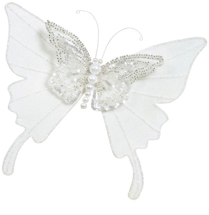 Festive Butterfly Clip – 9 x 3 Inches