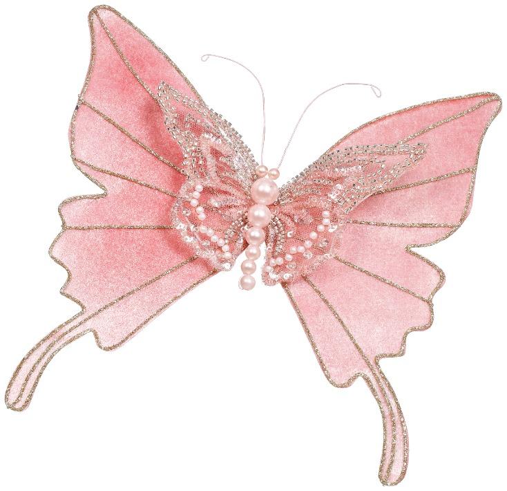 Festive Butterfly Clip – 9 x 3 Inches