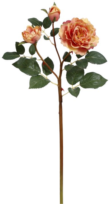 Rose Spray X3 - 19.5 Inches
