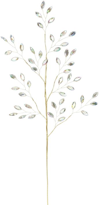Jewel Leaf Spray - 27 Inches