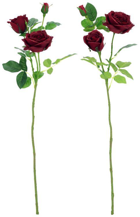 Luscious Garden Rose Natural Touch, Assortment of  2- 31 Inches
