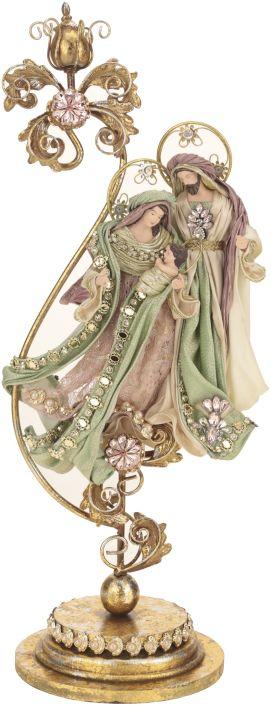 Holy Family on Pedestal - 23.5 Inches