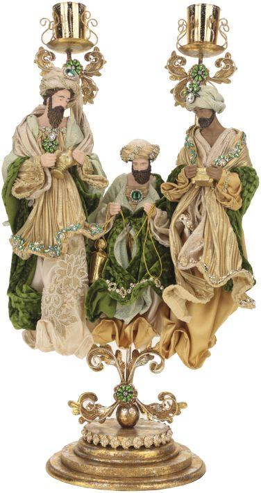 3 Kings on Pedestal - 27 Inches