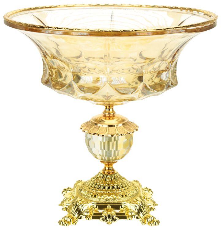 Classic Pedestal Bowl ,Large - 13 x 12 Inches