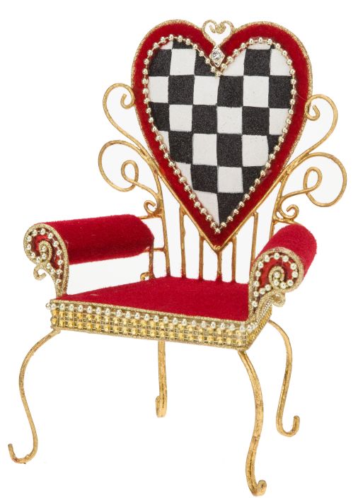 Fairy Elf Heart Chair - 9.5 Inches