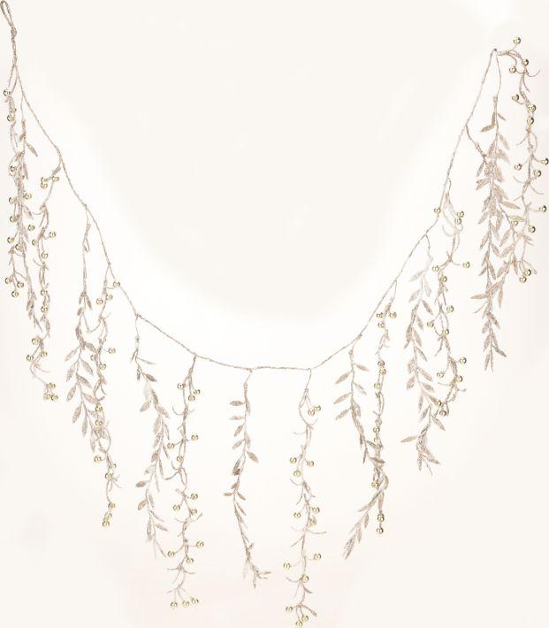 Leaf and Ball Garland - 5 Feet