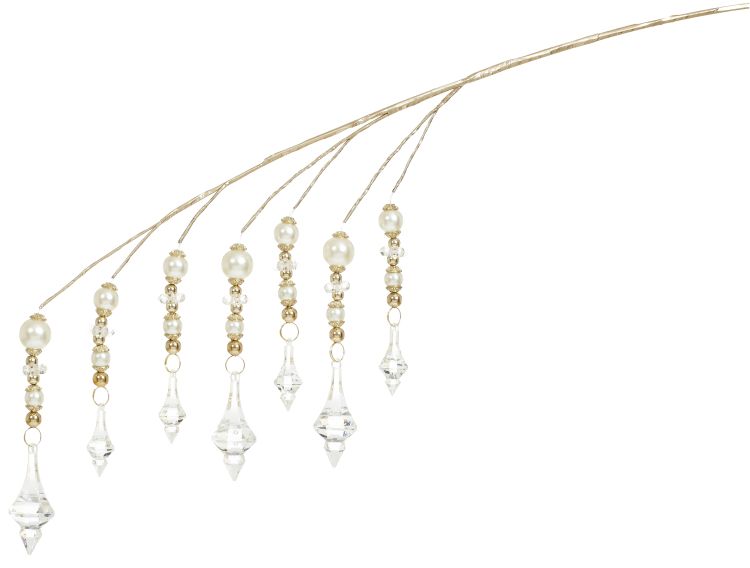 Pearl Diamond Spray - 26 Inches