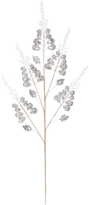 Shimmer Leaf Bead Spray - 28 Inches