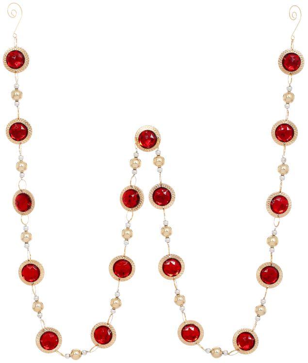 Jeweled Bead Garland - 5 Feet