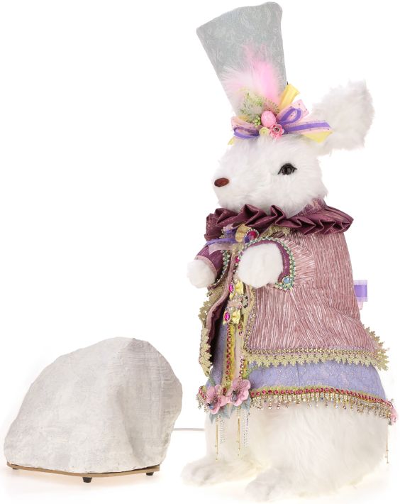 Animated Easter Rabbit, Left and Right - 28 Inches