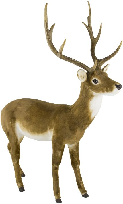 Standing Deer, Large - 54 x 67 Inches