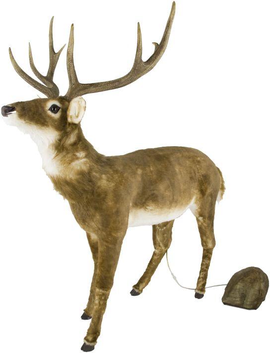 Mechanical Standing Deer, Large - 54 x 67 Inches