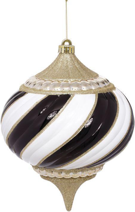 Glamorous Spiral Ornament - 13 Inches