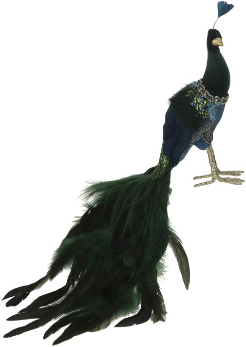 Festive Peacock - 9 x 12.5 Inches