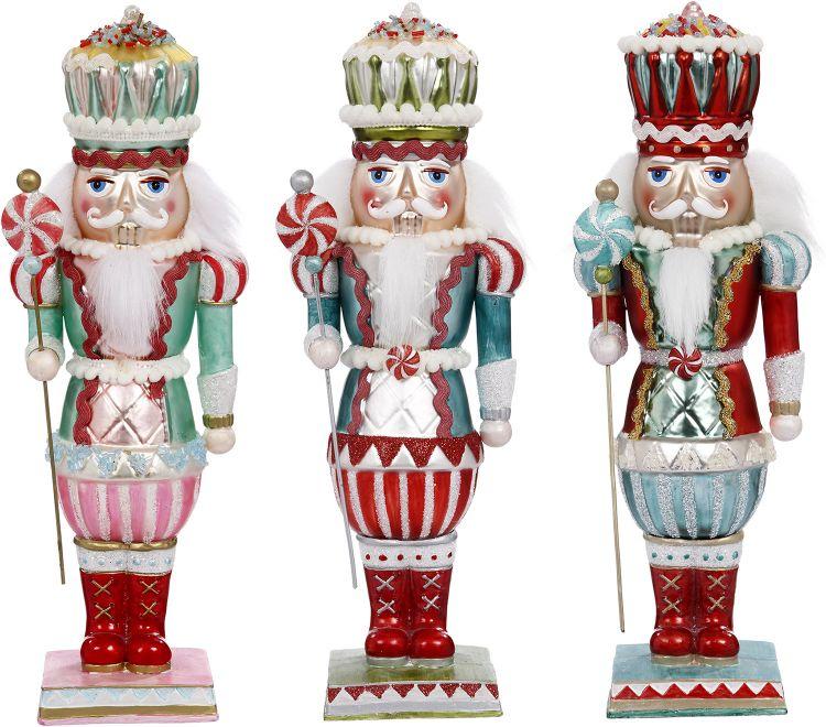 Sweet Nutcracker Tabletop, Assortment of 3- 11 Inches