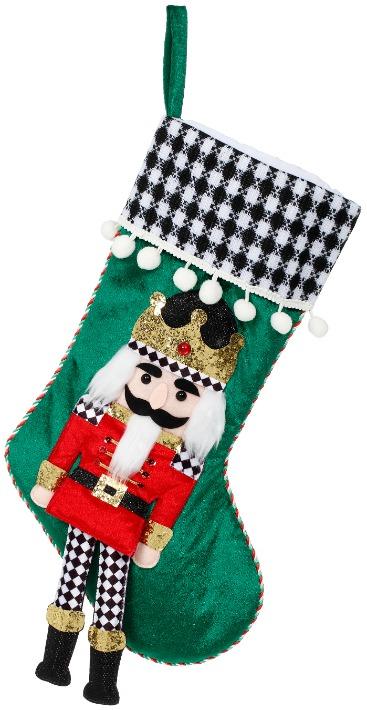 Nutcracker Stocking- 19.5 Inches