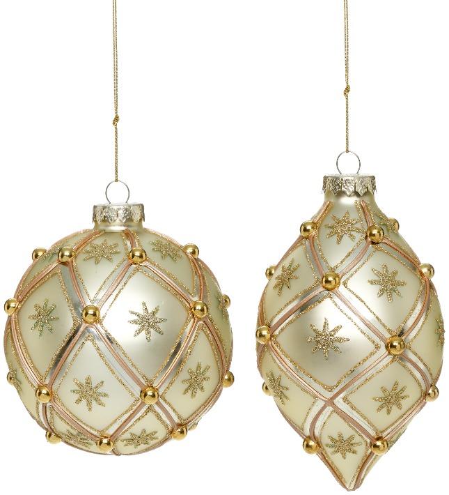 Snowflakes Ornament, Box of 6 – 4-5 Inches