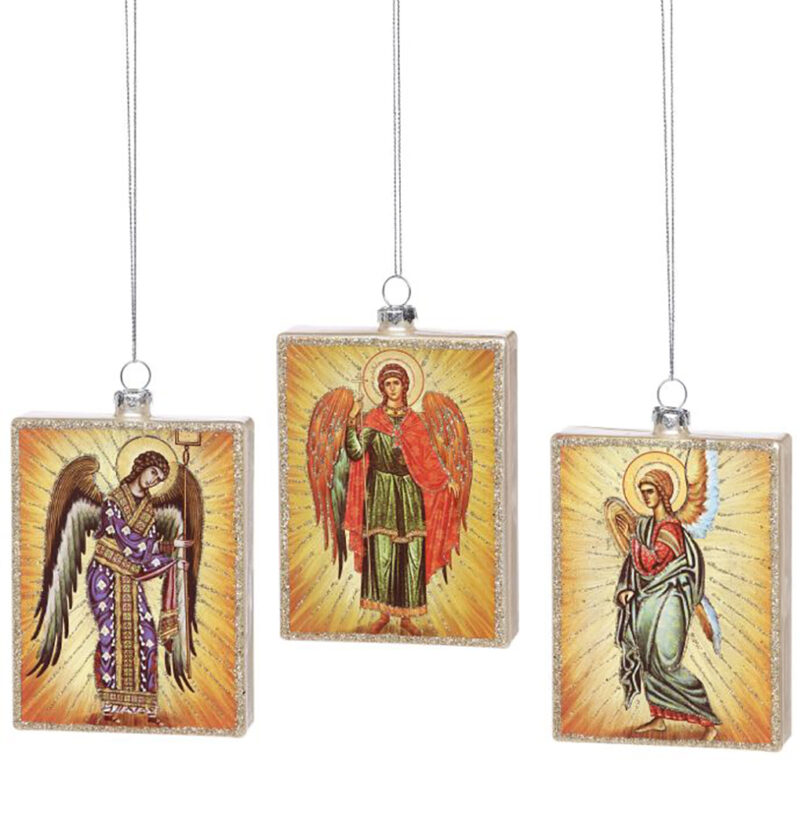 Guiding Angel Ornament, Assortment of 3 - 5.5 Inches