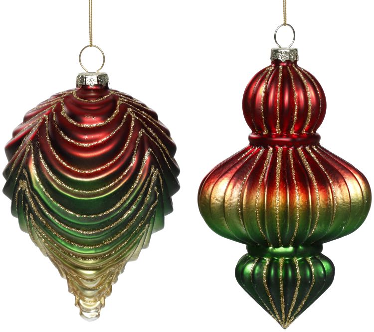 Moroccan Finial Ornament, Assortment of 2 - 5 Inches