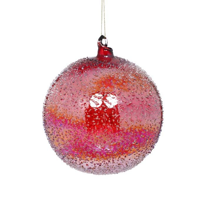 Glittered Ombre Ornament, Large - 6 Inches