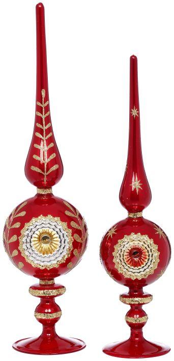 Scrolled Tree Finial, Assortment of 2 - 16 to 19 Inches