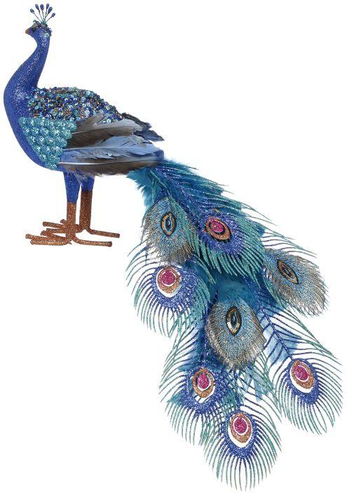 Jeweled Peacock - 23 x 11 Inches