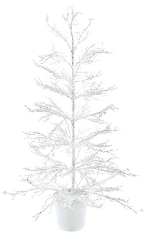 Frosted Potted Tree - 36 Inches