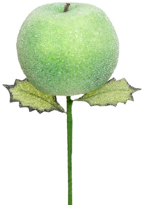 Christmas Green Apple Pick, Box of 6  - 10 Inches