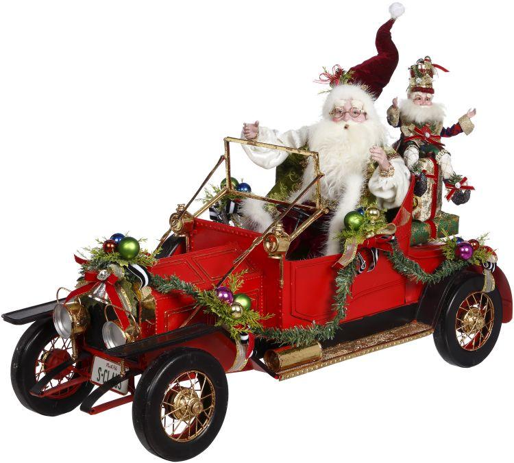 Santa's Vintage Car - 18 Inches