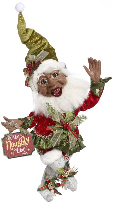 AF-AM NAUGHTY ELF,MED - Official Mark Roberts Wholesale Site