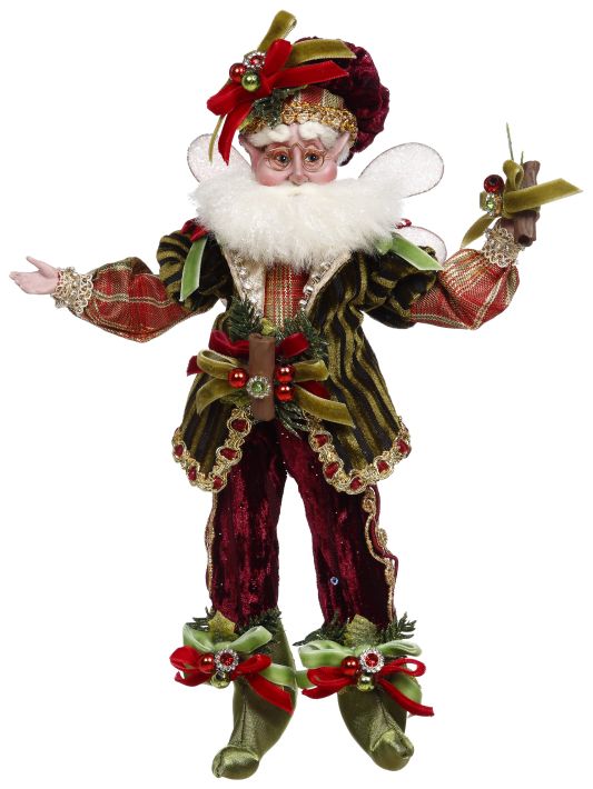 Limited Edition 2014 Sm Mark Roberts Peppermint Stripe Elf 