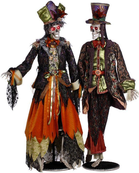 Days of the Dead Skeleton, Assortment of 2 - 65 Inches