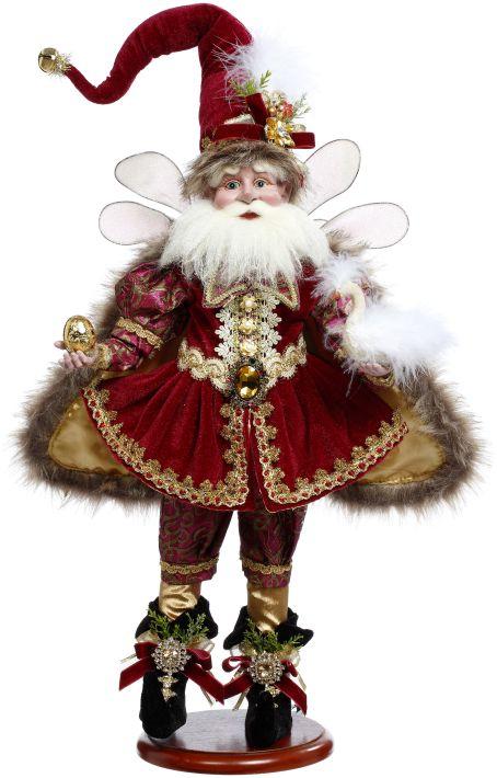 6 Geese A Laying Fairy on Base - 20 Inches