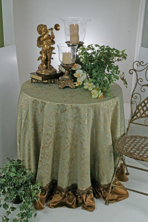 St Petersburg Round Tablecloth - 90 Inches