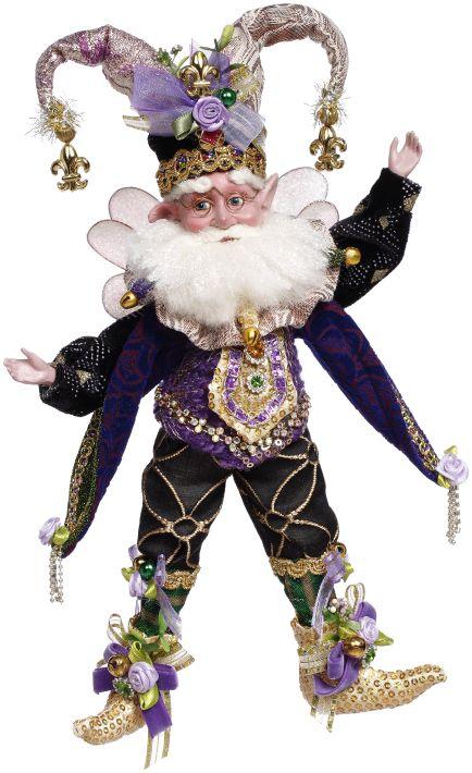 Mardi Gras Magic Fairy, Small - 11 Inches