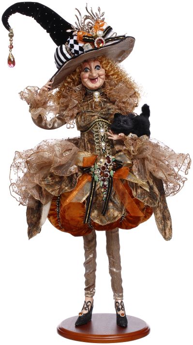 Pumpkin Pie Witch, Large -